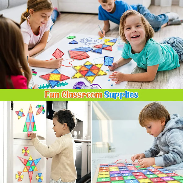 Magnetic Building Blocks for Kids